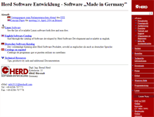 Tablet Screenshot of herdsoft.com